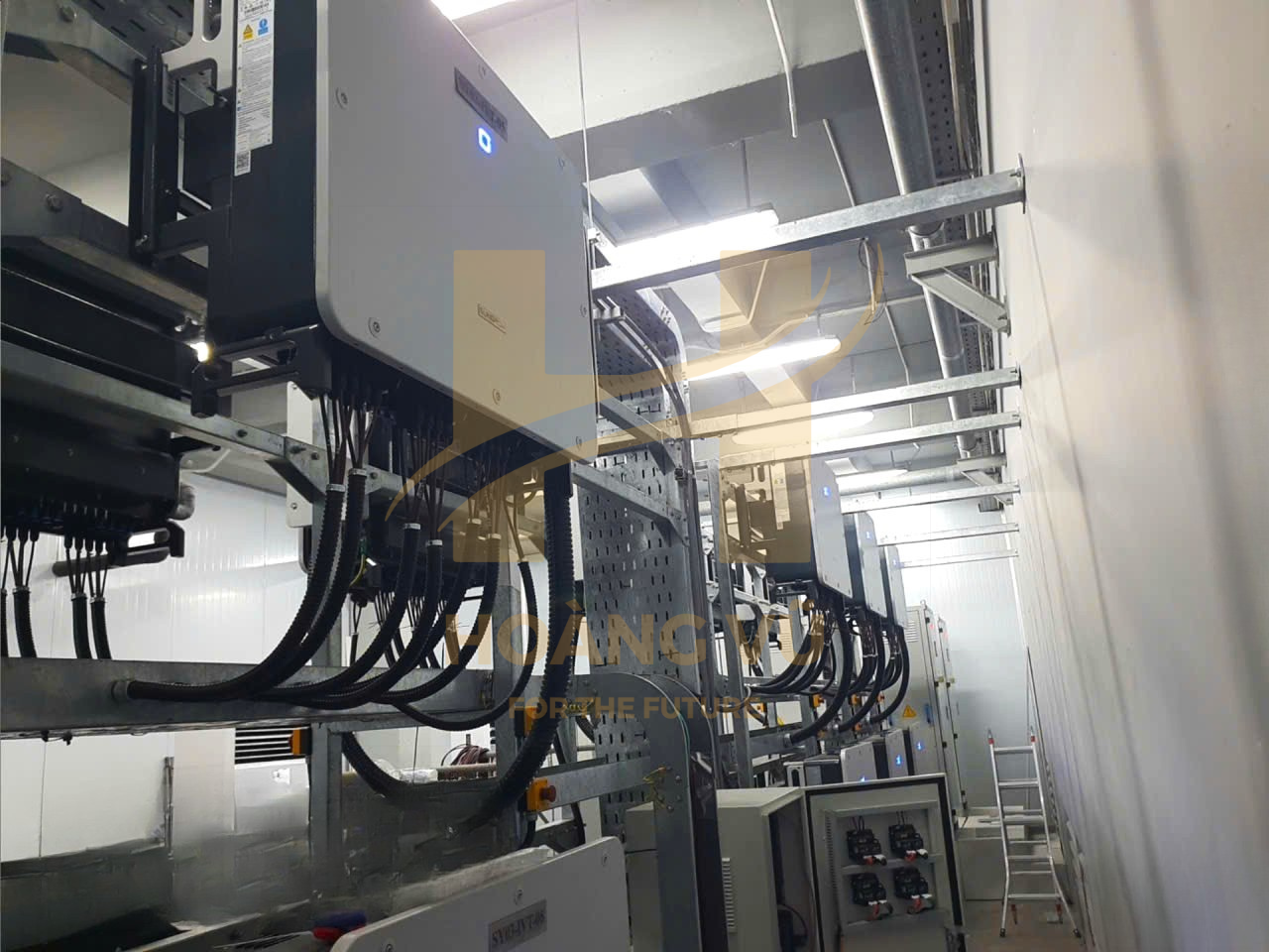 Dự án điện mặt trời áp mái nhà máy Công ty TNHH Thức Ăn Thủy Sản Feed One công suất 2.784,24 kWp tổng thầu EPC Hoàng Vũ ECC