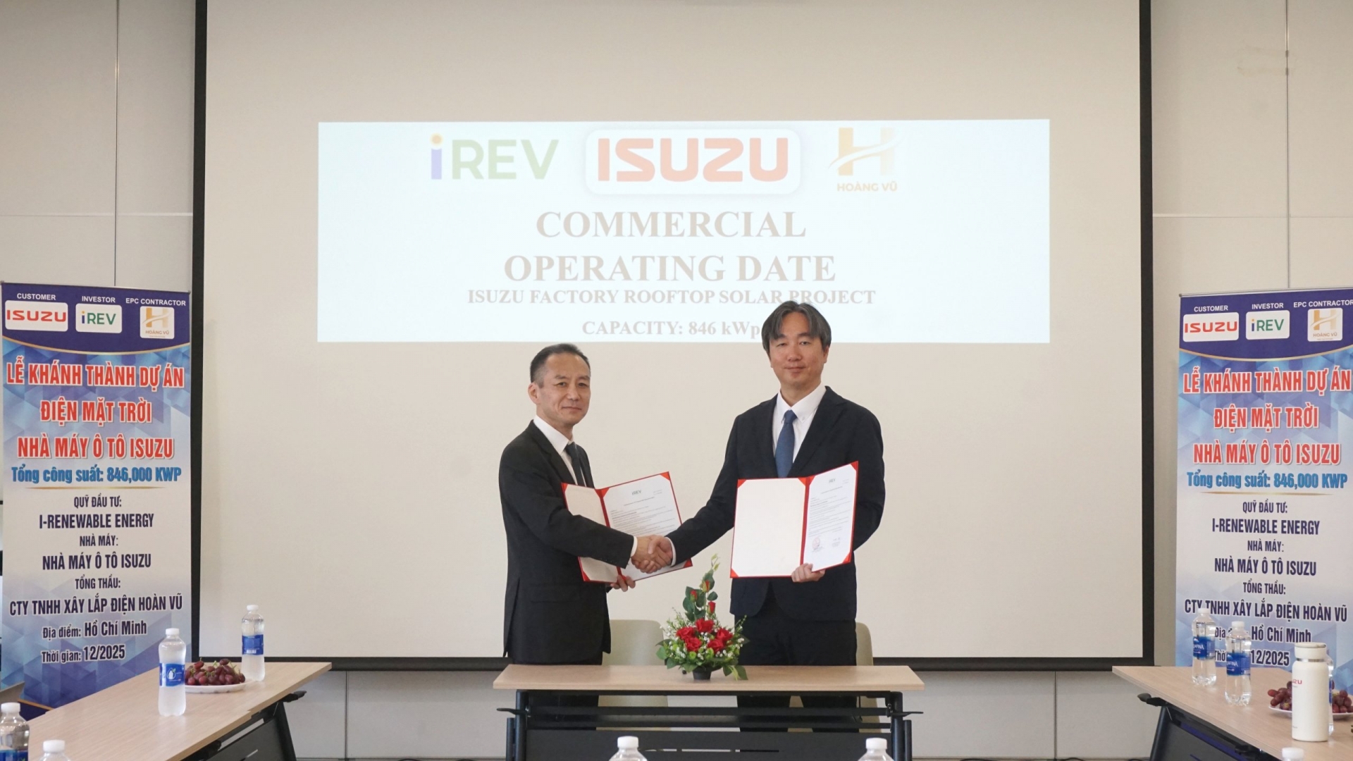 Khánh thành hệ thống điện mặt trời áp mái tại Nhà Máy Ô Tô Isuzu Việt Nam – Tháng 12/2025